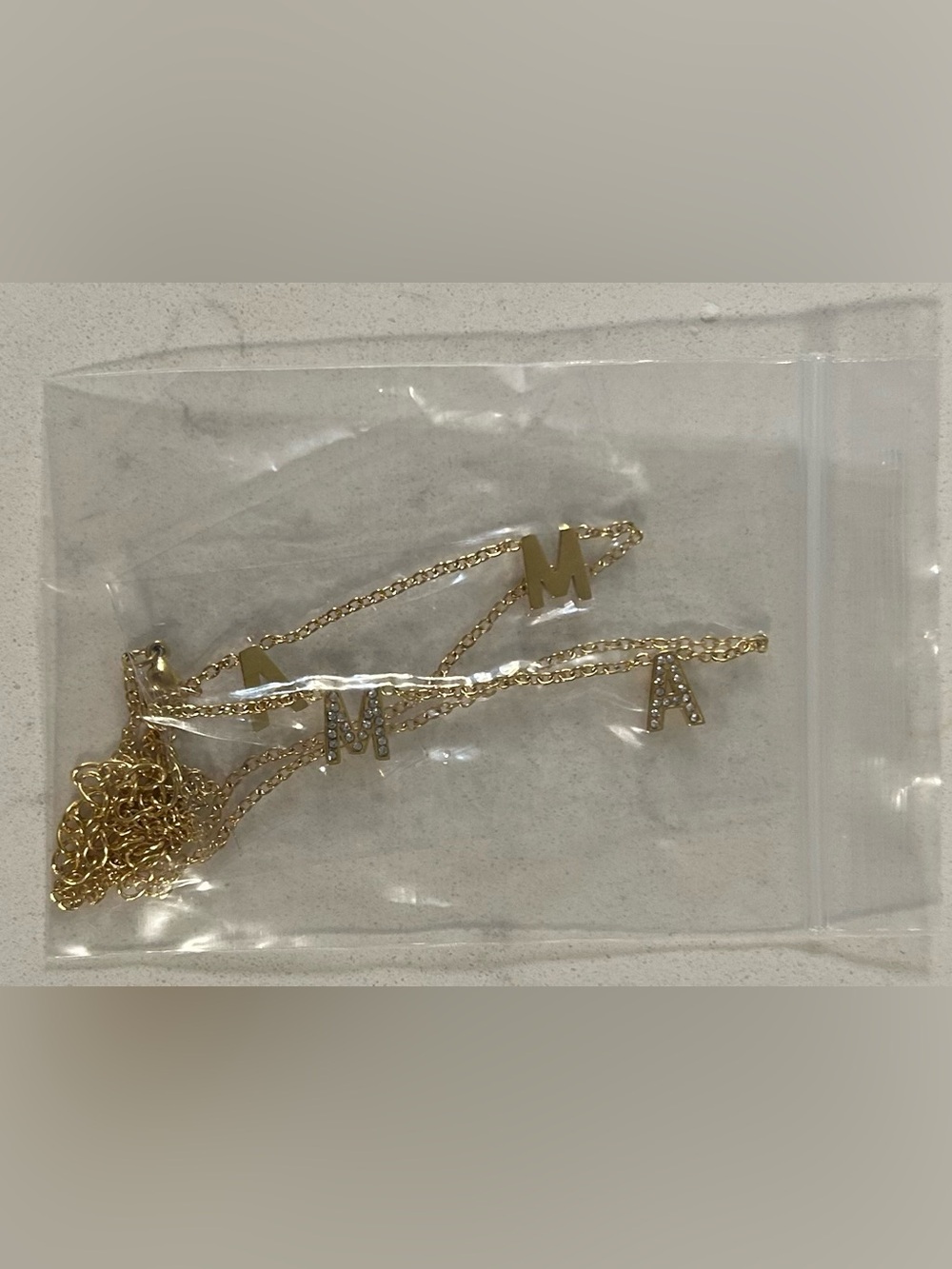 New Golden MaMa Charm Necklace - Women Accessories